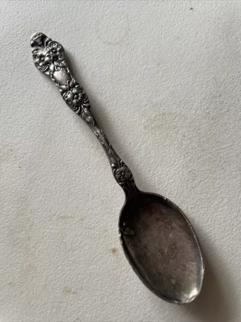 Vintage TH Marthinsen Silverplate Small Spoon Coffee Demitasse Norway