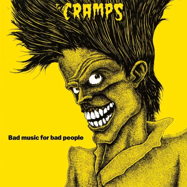 The Cramps Banner Bad Music For Bad People Album Cover Tapestry Flag Poster 4x4 The Cramps Banner Bad Music For Bad People Album Cover Tapestry Flag Poster 4x4