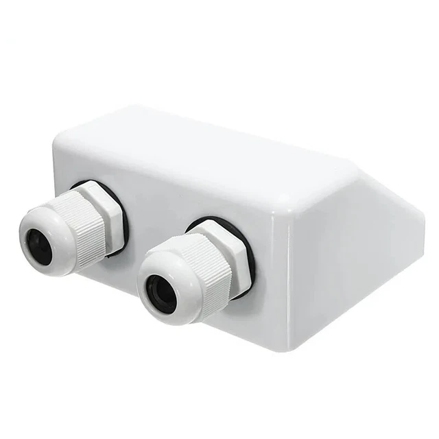 ROOF SOLAR PANEL Double Cable Entry Gland Junction Box Motorhome Camper