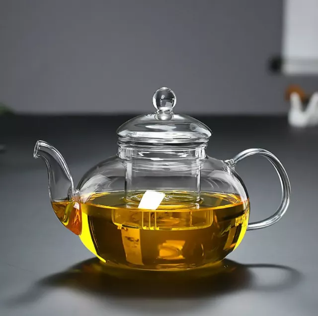High Quality Glass Teapot With Glass Infuser Flower Teapot Tea Maker 400ml