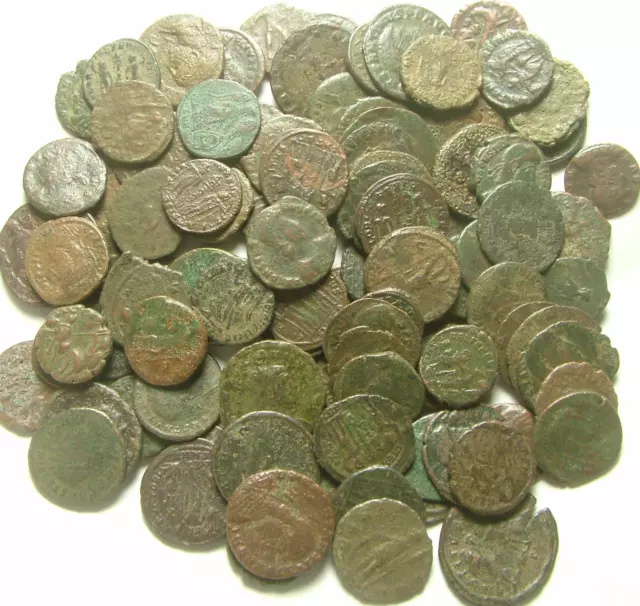 Menge Original Antike Römische Münzen Constantine /Valens/Constantin/Licinius/ 3