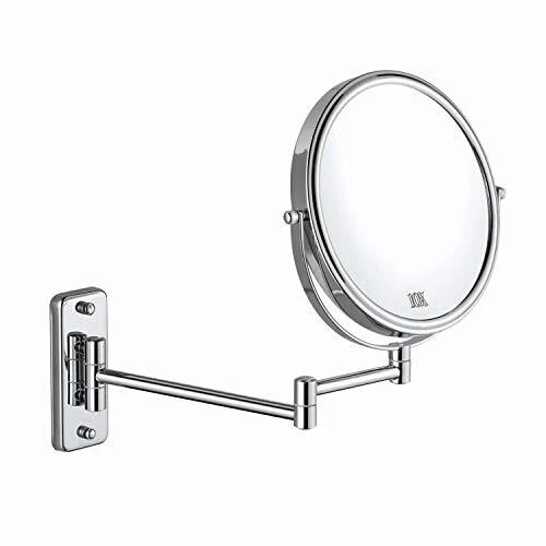 8 Inch Wall Mounted Magnifying Mirror with 10x Magnification