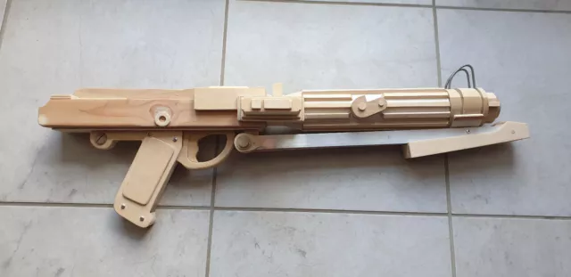 Star Wars Clone Trooper Blaster DC 15 S dimensioni vitali. Woodchucks Clone Blaster.