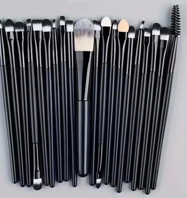 TSI 49032 - Set Di 10 Pennelli Professionali Per Pittura, Hobby E Scuola - Setole In Pelo Di Maiale, Manico In Legno Naturale