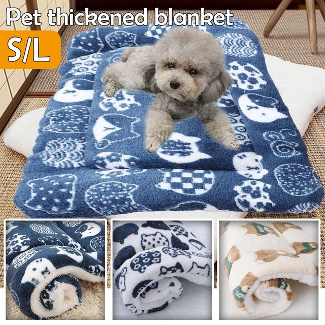Manta extra grande suave acogedora cálida lana mascota perro gato animal arrojadaxpc T4N8