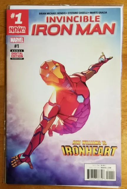 Invincible Iron Man #1 Great Shape! Riri Williams Ironheart 1st Print 2017