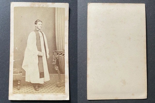 Tirage Albuminé CDV - Anglesworth, Master Mason - Franc-maçon - Circa 1865 - 6,5x10,5 Cm
