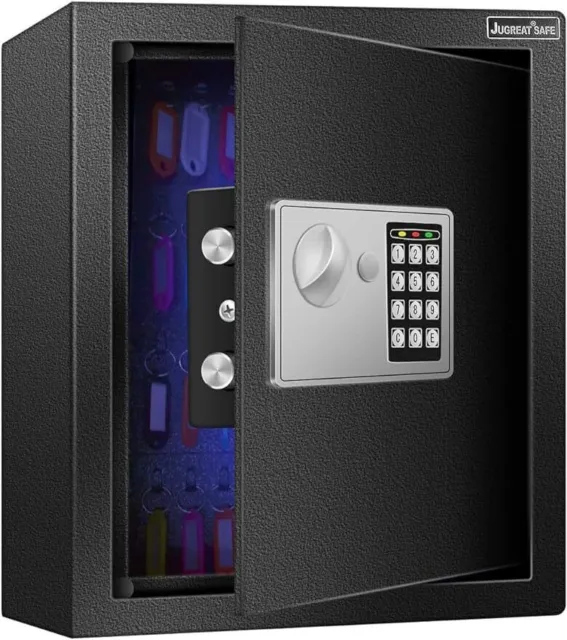 80 Keys Cabinet w/Sensor Light,Electronic Key Safe,Pin Code Keyless Storage Box