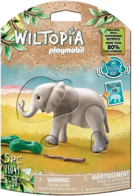 Figurine PLAYMOBIL Ultra Rare – Éléphant Herrmann à Ultrasons, Promo Publicitaire (occasion)