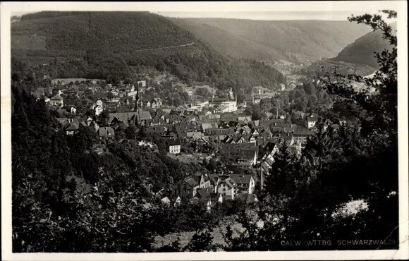 Ak Stammheim Calw im Nordschwarzwald, Panorama - 3699764