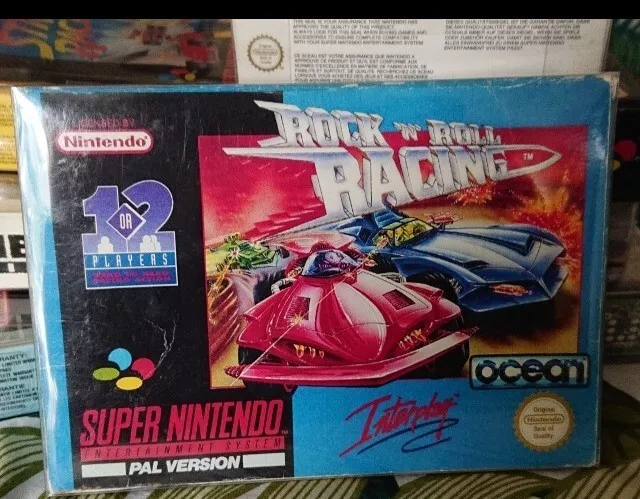 Rock N' Roll Racing / Super Nintendo SNES / PAL / FR / FAH Box CUSTOM