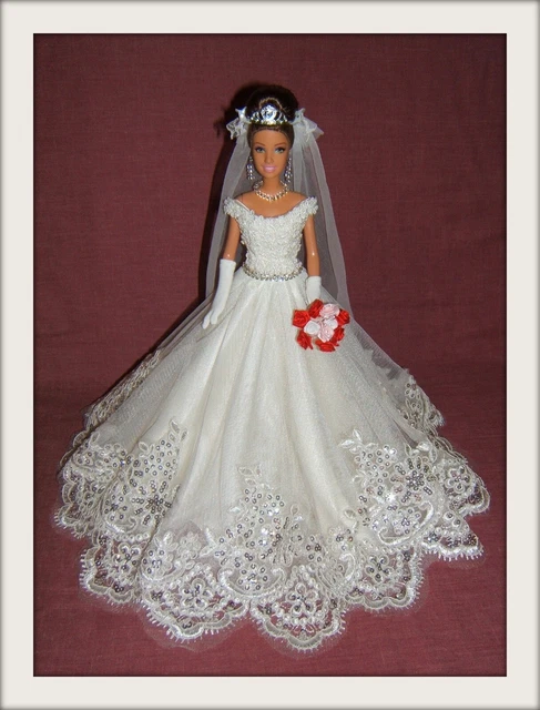 POUPÉE BARBIE COLLECTION Mariée Reine 1 EUR 75,00 - FR