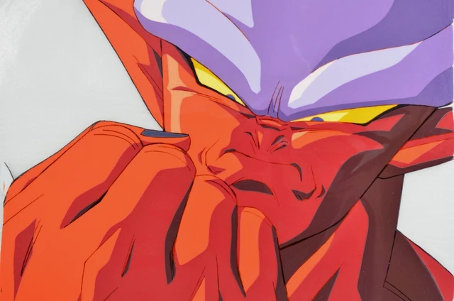 ORIGINAL JANEMBA DRAGON Ball Z Fusion Reborn DBZ Anime Production Cel ...