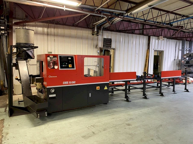 Used Amada 3" Circular Carbide Saw Model Cm 75Cnc High Speed Steel Cutting Cnc Used Amada 3" Circular Carbide Saw Model Cm 75Cnc High Speed Steel Cutting Cnc