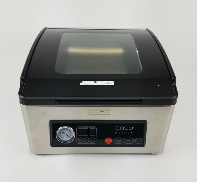 Vakuumierer Kompakter Profi-Kammervakuumierer Silber, Caso VacuChef 70, B-Ware