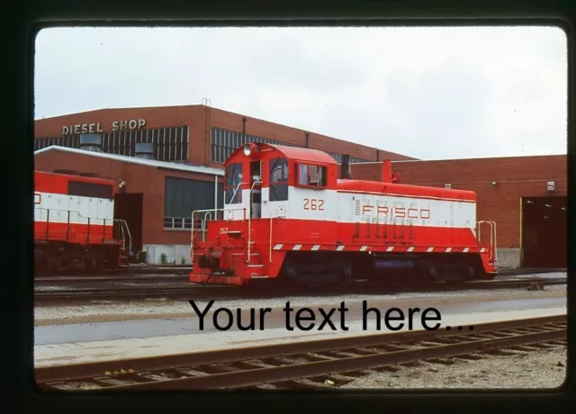 u778 Dupe Slide SLSF FRISCO 262 EMD NW2 Springfield, MO