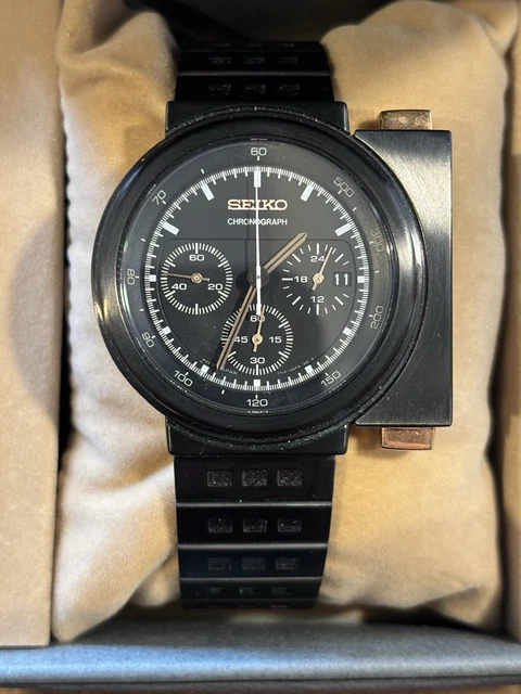 SEIKO SPIRIT SCED043 Ripley Alien Watch Giugiaro Limited Edition Black ...