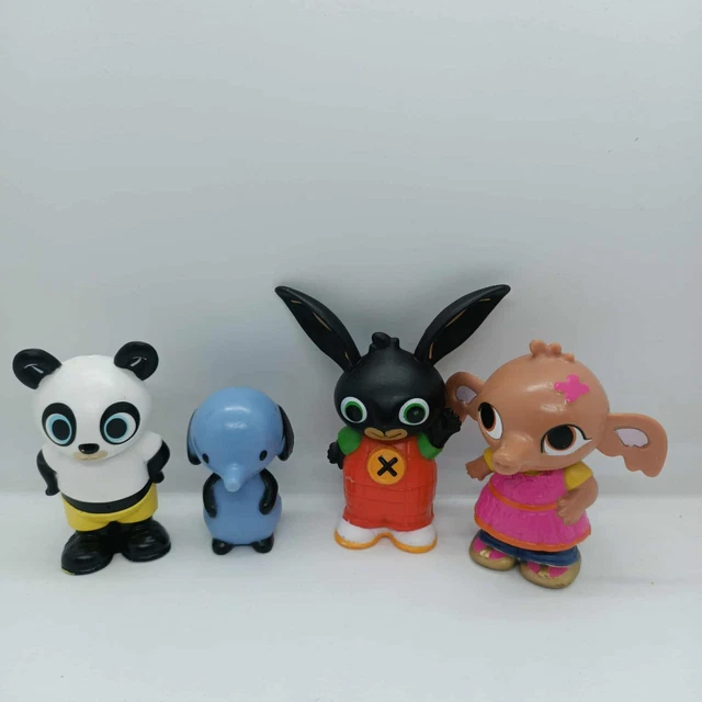 BING AND FRIENDS Figures Bundle x 4 Toy Plastic Cbeebies Characters £5. ...