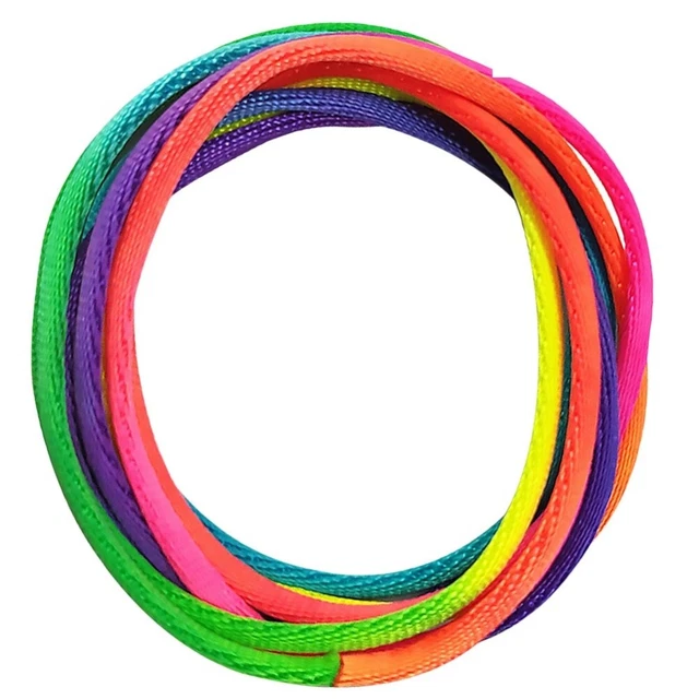 6 Pcs Finger Über Seil Drehen Bunte Seile Zum Flechten Geflochtenes