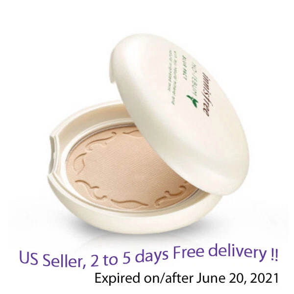 Innisfree No Sebum Blur Pact 8.5g + Free Gift Sample !!