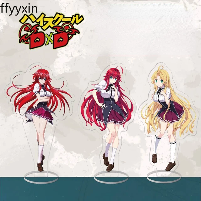 T-shirt Anime Devil's High School Rias Gremory - Manches Courtes, Impression 3D, Coton - 10