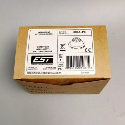 New Edwards Est Siga-Ps Photoelectric Detector Siga Ps Fire Alarm 2