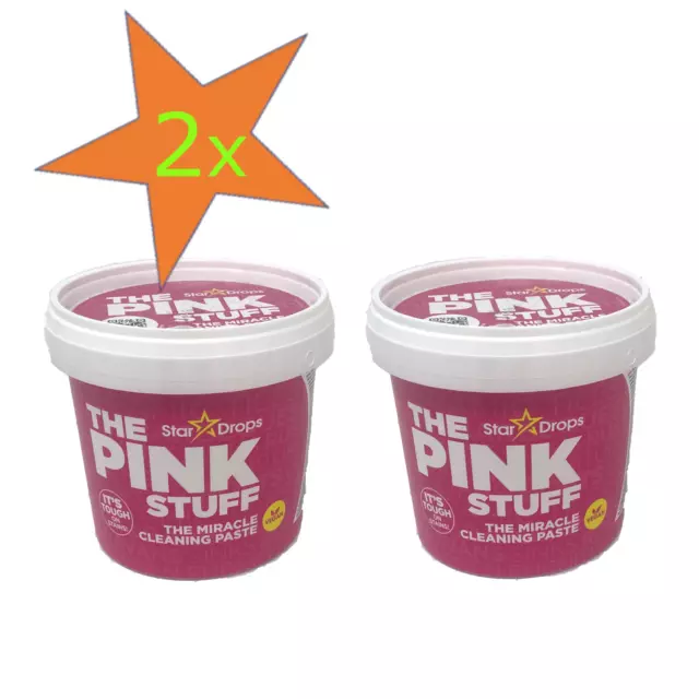 2x Stardrops Reinigungspaste Pink Stuff 850g Allesreiniger Spezialreiniger