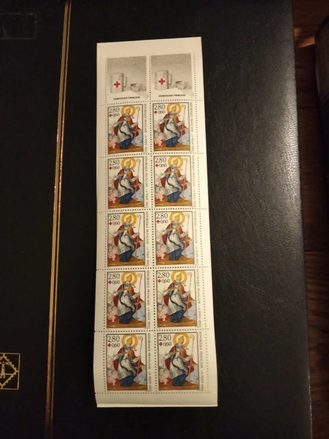 TIMBRES DE FRANCE. 1989. Carnet Croix-Rouge N° 2038 - Collection