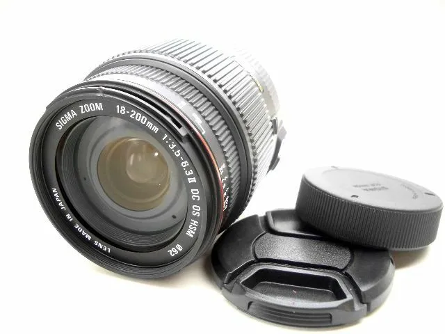 18-200mm Reiseobjektiv F3.5-6.3 II DC HSM SLD OS Bildstabilisator Sigma f. Nikon