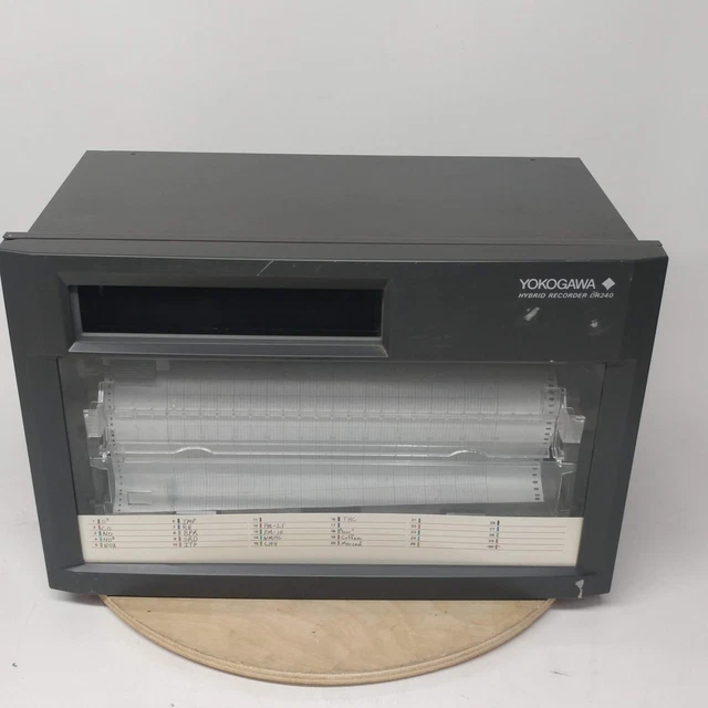 Yokogawa DR240 Hybrid Chart Recorder for Parts or Repair READ #2