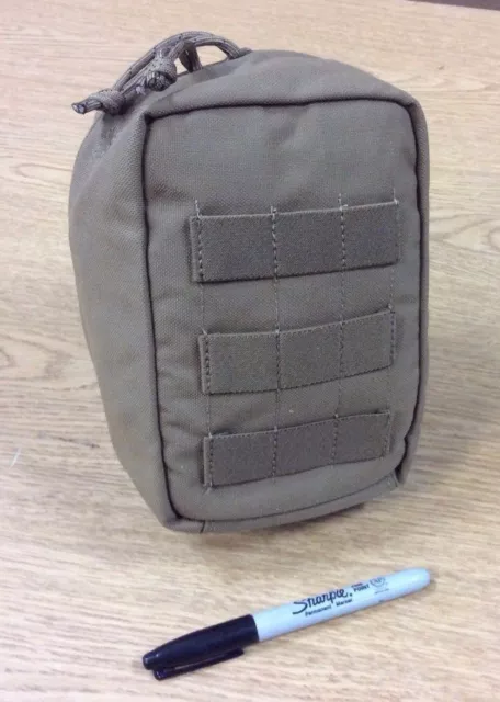 Genuine Modular Tactical Taylor Coyote Brown Zippered Utility Pouch Usgi Molle 2