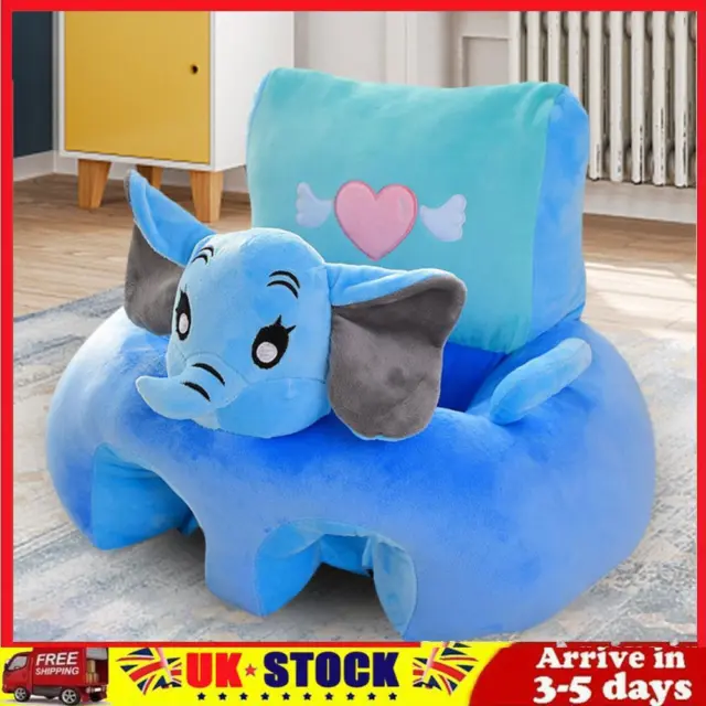 Cartoon Baby Arm Chair Washable No Filler Baby Sofa Cover Soft for Children Gift