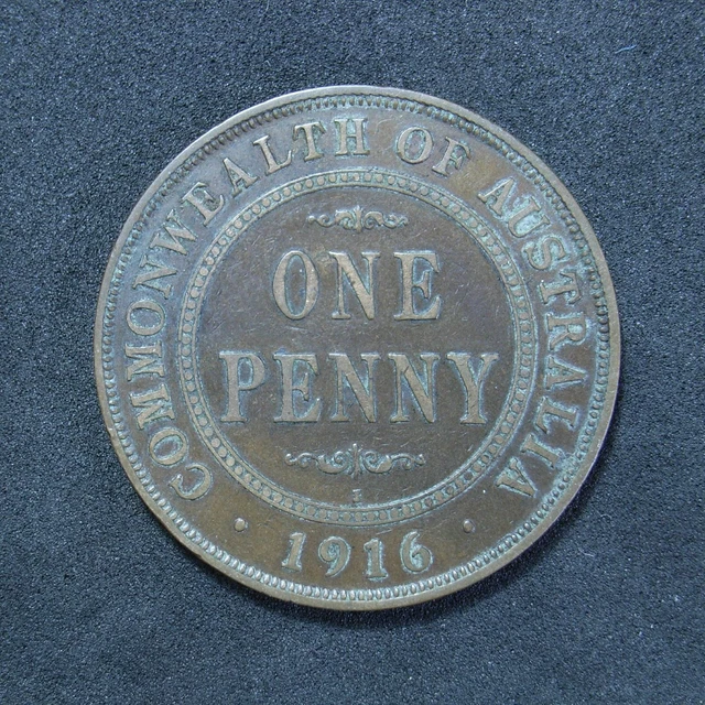 Australia Penny 1916