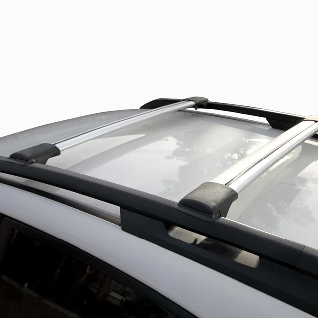 Raised Rail Top Cross Bars Cargo Carrier Roof Rack Fit 08-16 Impreza Hatchback