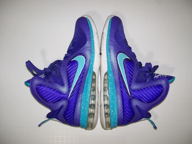 TAILLE 8,5 Nike LeBron 9 IX Hornets 469764-500 IV III XV XVI XVI VIII XI VII X XII V XIV