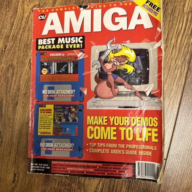 CU Amiga Magazine - July 1992 - Making Demos No Disc
