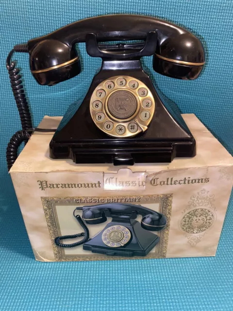 PARAMOUNT COLLECTION CLASSIC Series Telephone Push Button Vintage