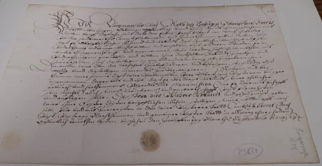 Handschrift Überlingen 1634, Verleihung Bürgerrecht, Müller Mörs aus Mittelstenw
