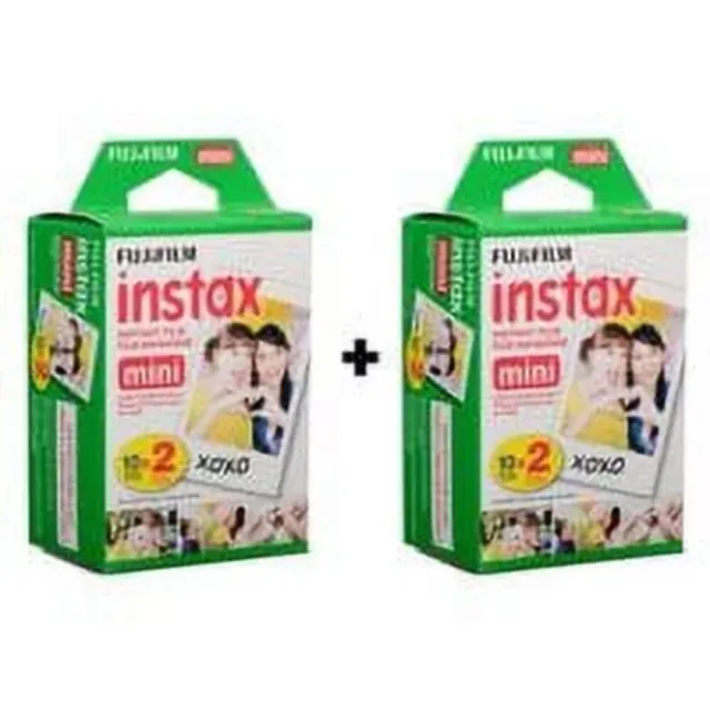 Fujifilm Instax Mini Twin Film - Two Pack (40 Photos)