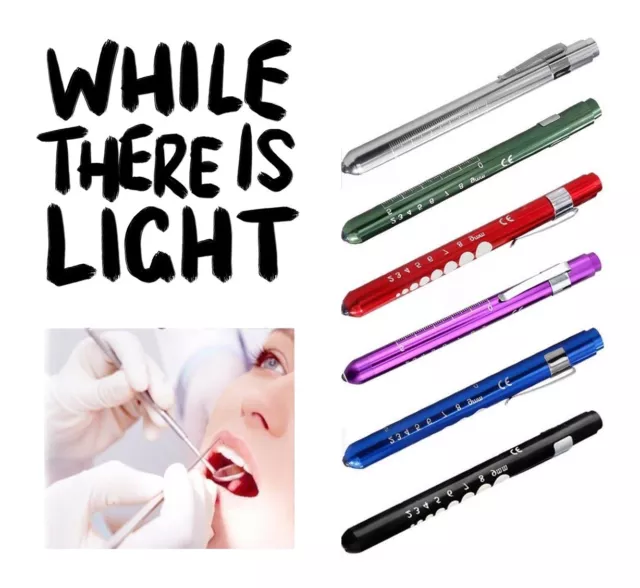 LED Medical First Aid Pen Light EMT Doctor Nurse Emergency  Flashlight Torch