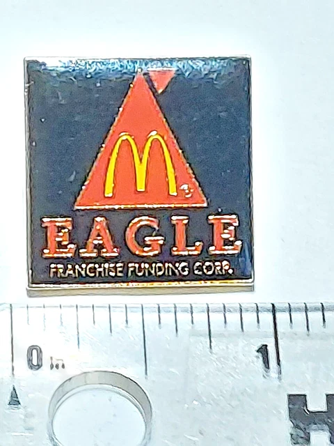 McDonald's EAGLE FRANCHISE FUNDING CORP. Lapel Pin (041123)