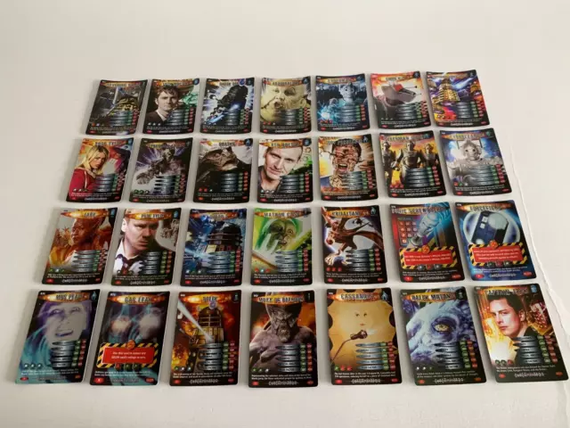 Dr WHO BATTLES IN TIME RARE FOIL CARDS FROM 2006 VERY RARE.