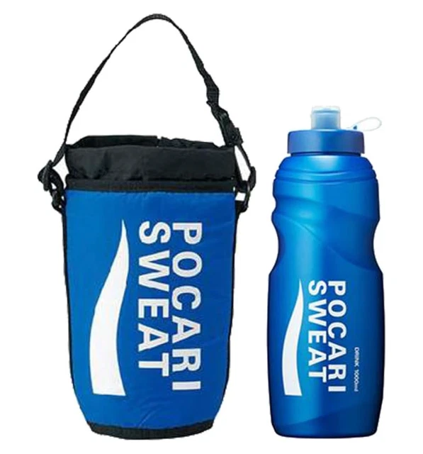 Bouteille à presser Pocari Sweat Sports Drink Water en polyéthylène