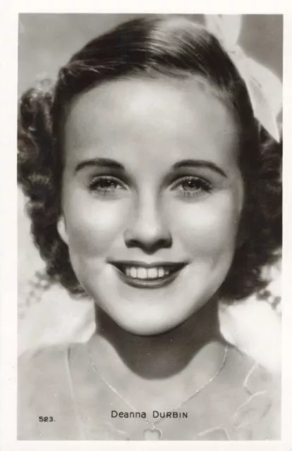 Cpsm Personnalités Célébrités Cinema Musique Actrice Chanteuse Deanna Durbin