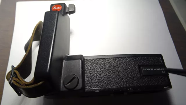 Leica - Leicaflex - Leitz *** Winder mit Handgriff für Leica R3 mot