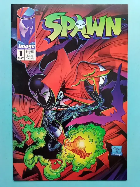Spawn #1 Todd McFarlane • NM • 1st Appearance of Spawn • 1st Print • Image 1992