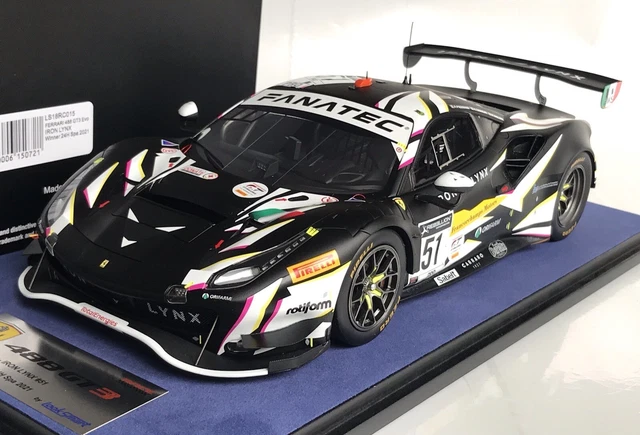 Modèle réduit Ferrari 488 Gt3 N33 Rinaldi Racing 24h Spa 2021 Hites