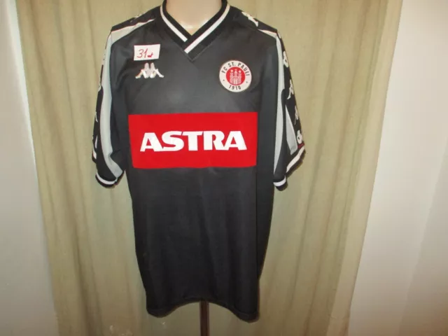 FC St.Pauli Original Kappa Auswärts Aufstiegs Trikot 2000/01 "ASTRA" Gr.XL TOP