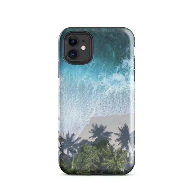 Tropical Oasis: Beach Summer Palm Tree Phone Case for Coastal Vibes