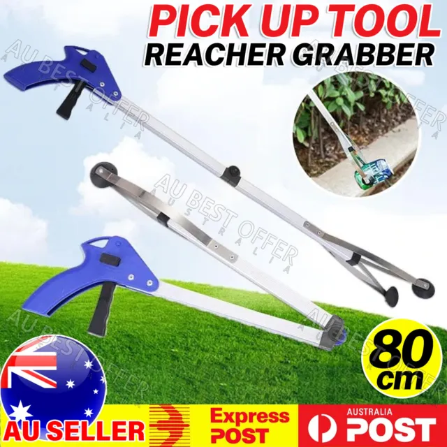 Rubbish Pick Up Reaching Tool Grabber Trigger Litter Picker Gripper Claw Arm AUS